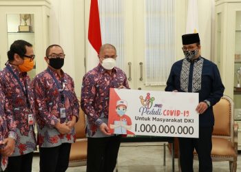 Perangi Covid-19, JNE Sumbang 1 Miliar Untuk DKI Jakarta