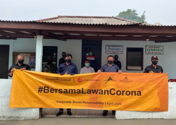 Adhi Commuter Properti CSR 750 Sembako, Bersama Lawan Corona