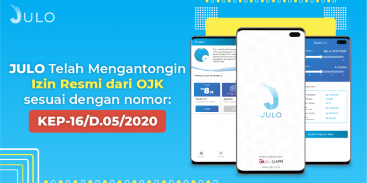 Fintech JULO Resmi Kantongi Izin OJK