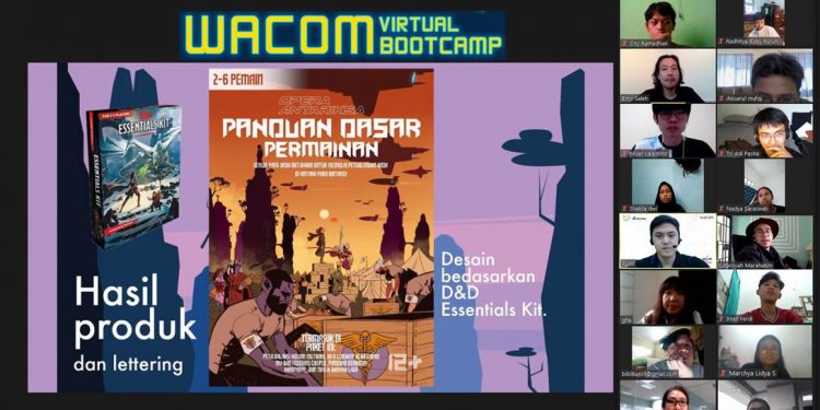 Datascrip Gelar Wacom Virtual Bootcamp 2020