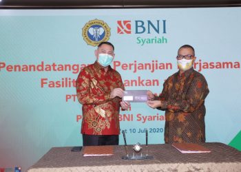 BNI Syariah Resmi Jadi Solusi Penyediaan Fasilitas Perbankan PT Pupuk Iskandar Muda