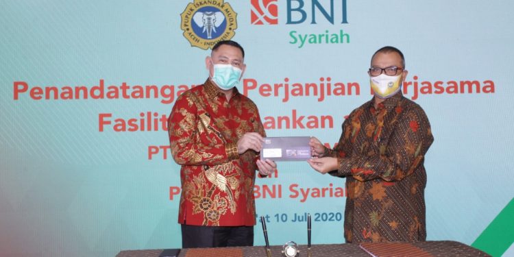 BNI Syariah Resmi Jadi Solusi Penyediaan Fasilitas Perbankan PT Pupuk Iskandar Muda