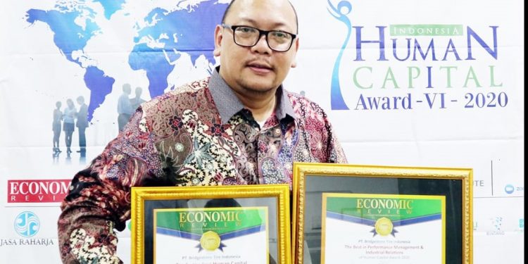 Komitmen Perencanaan SDM, Bridgestone Menangkan 2 Kategori IHCA 2020