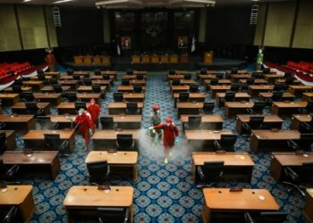 Gedung DPRD DKI Kembali ditutup Hingga 9 Agustus