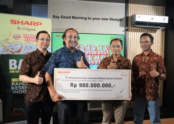 Sharp Indonesia Donasi Rp 980 Juta, Sebagai Apresiasi Tenaga Kesehatan COVID-19