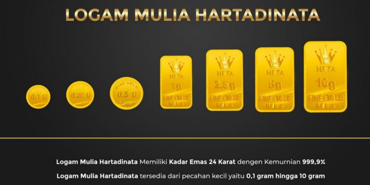 Hartadinata Abadi Permudah Masyarakat Berinvestasi, Luncurkan Logam Mulia 0.1 Gram
