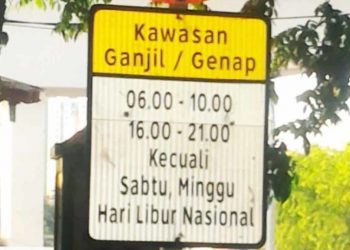 DISHUB DKI : Ganjil Genap (Masih) Untuk Roda Empat