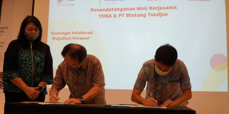 Kolaborasi YDBA dan Bintang Toedjoe, Membina dan Pasarkan Jahe Merah Petani Lebak