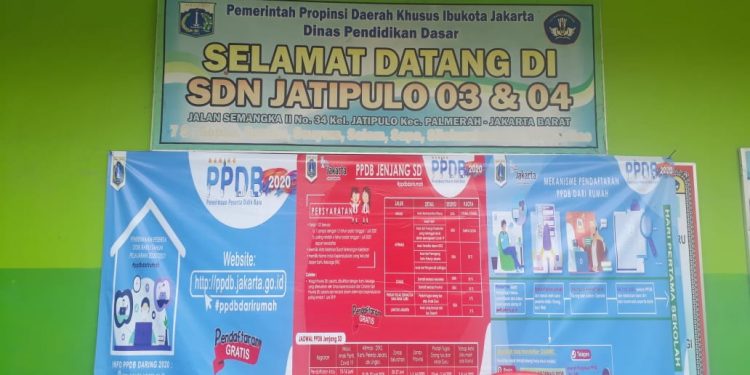 Lawan Covid-19, SDN Jati Pulo 04 Petang Tetap Berlakukan PJJ