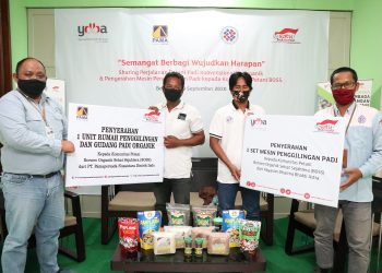 Inilah Kolaborasi YDBA dan PAMA Apresiasi Komunitas Petani Padi BOSS