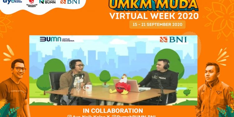 UMKM MUDA Virtual Week, BNI Perkenalkan Rumah BUMN Untuk Milenial