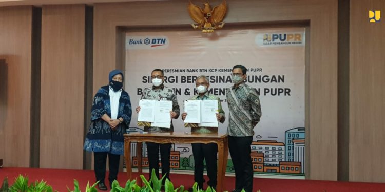 Kementerian PUPR Resmikan Kantor Cabang Bank BTN di Kampus PUPR