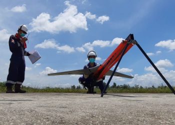 Terra Drone Indonesia Sukses Lakukan Survey Jalur transmisi Listrik PLN di Sulawesi