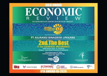Binagriya Upakara Raih 2nd The Best IT for General Insurance di IITA 2020