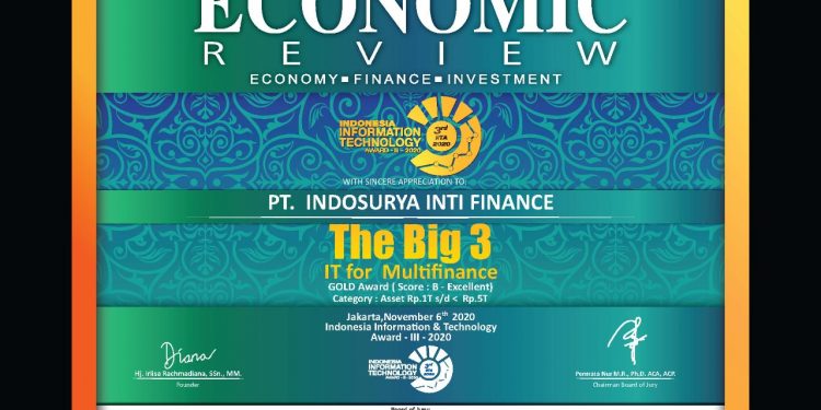 Online Lending Website, Indosurya Finance Bersinar di IITA 2020