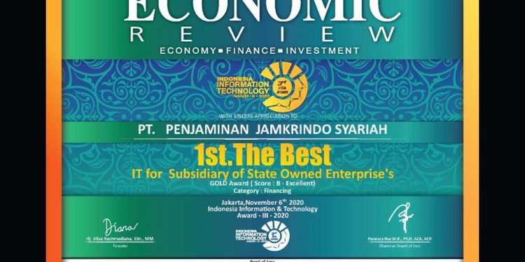 Jamsyar Berjaya di Indonesia Information Technology Award (IITA-2020)
