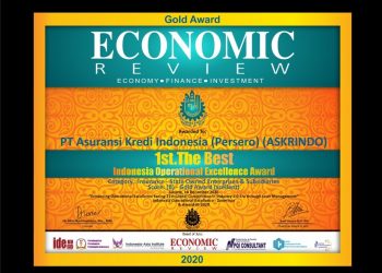 Askrindo Raih 1st The Best Indonesia Operational Excellence Award 2020