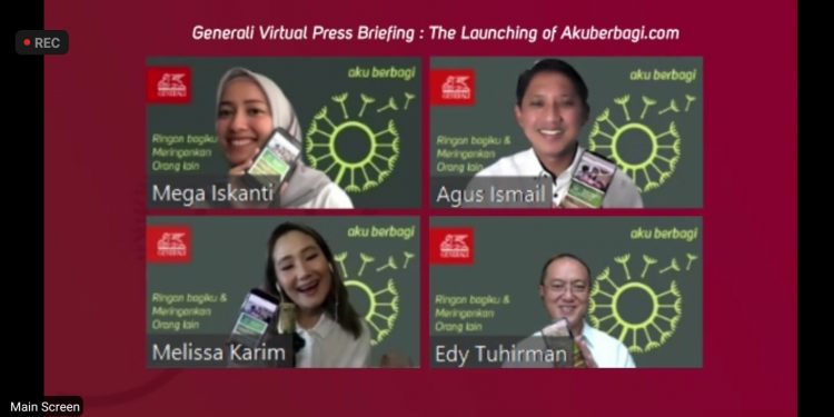 Generali Hadirkan Akuberbagi.com fitur Wakaf Asuransi