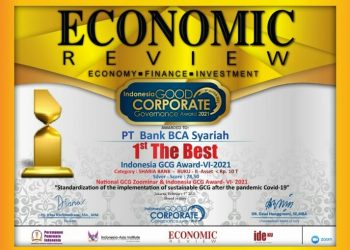 Strategi & Inovasi Antar BCA Syariah Raih 1st Best IGCGA 2021