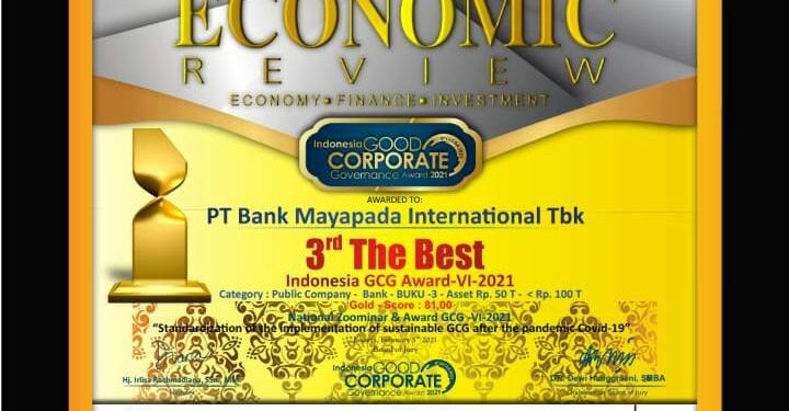 Bank Mayapada Sukses Implementasikan GCG di Tengah Pandemi