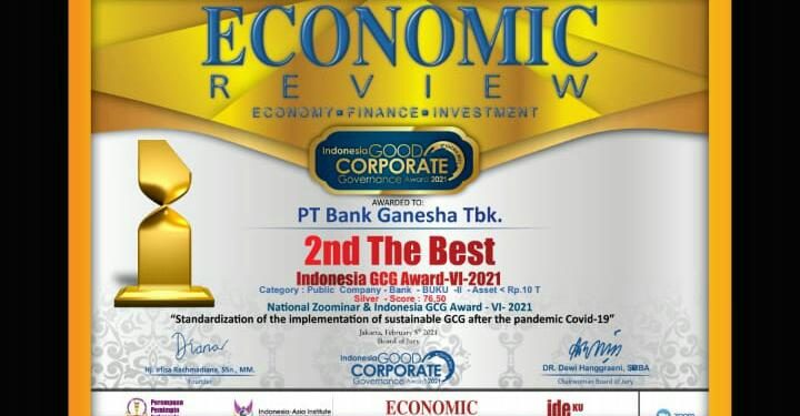 Bank Ganesha : GCG, Pondasi Jalankan Aktivitas Bisnis