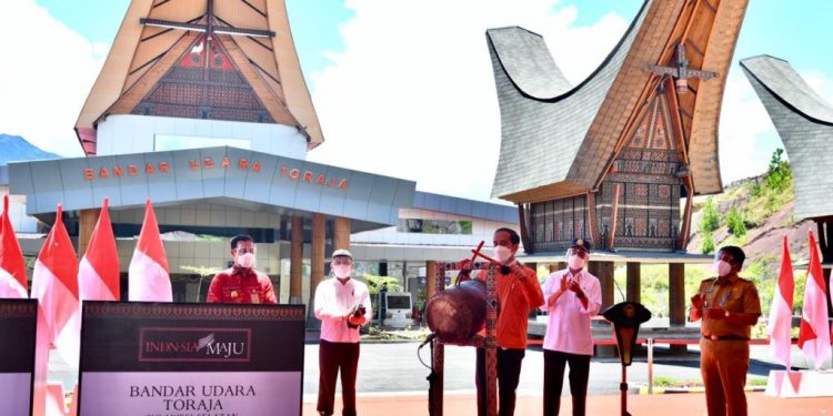Resmikan Bandara Toraja dan Bandara Pantar, Presiden: Manfaatkan Untuk Pertumbuhan Ekonomi Daerah