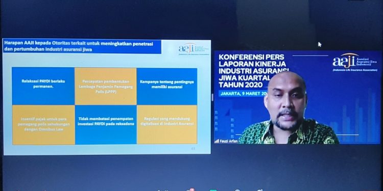 Perfoma Kinerja Industri Asuransi Jiwa, Kuartal IV Tahun 2020 Meningkat