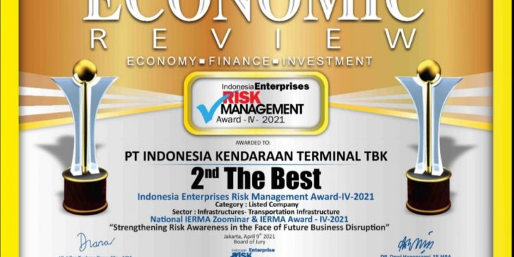 Raih IERMA-IV-2021, ERM IPCC Jadi Unggulan