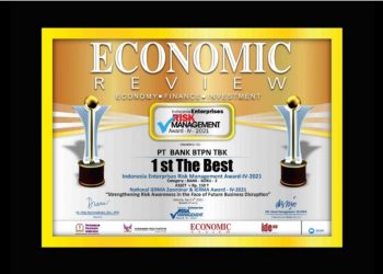 Bank BTPN Raih 1 st The Best IERMA 2021