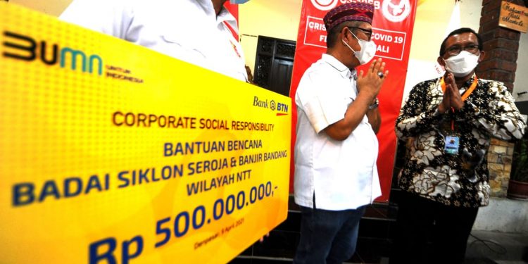 BTN Peduli Korban Bencana Di NTT