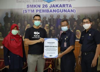 OLX dan SMKN 26 Resmi Tingkatkan SDM Industri Otomotif