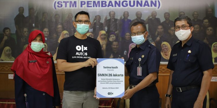 OLX dan SMKN 26 Resmi Tingkatkan SDM Industri Otomotif