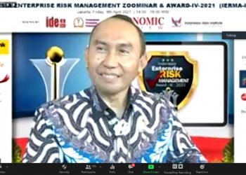 Manajemen Risiko Terintegrasi, Jasa Raharja Terbaik di IERMA-IV- 2021