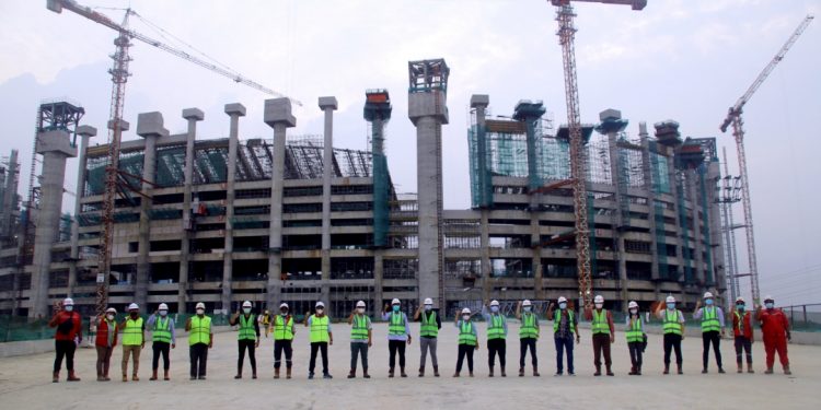 WEGE Gelar Analyst & Investor Meeting di Mega Proyek Jakarta International Stadium