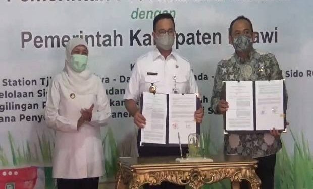Pemprov DKI & Pemkab Ngawi Dukung Kebutuhan Pangan di Ibu Kota