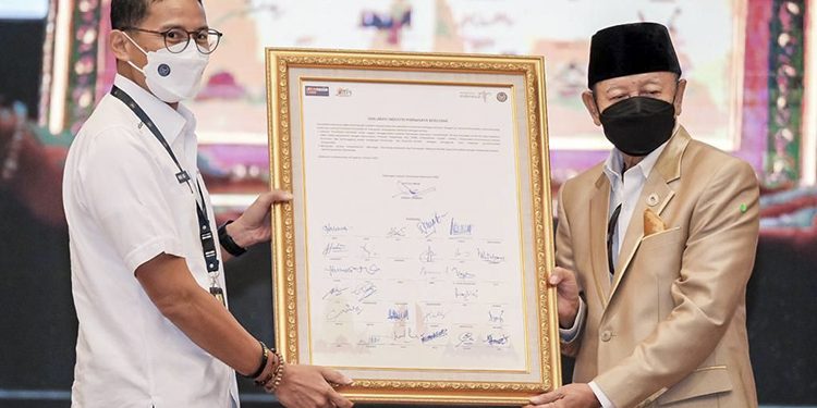 Puluhan Organisasi Pariwisata Deklarasikan Industri Bergerak Bersama Bangkit Dari Pandemi