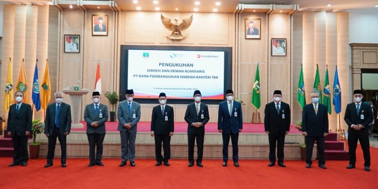 Manajemen Baru Bank Banten Dikukuhkan, Siap Bertransformasi