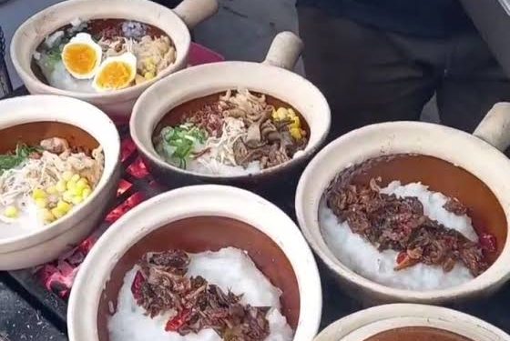 Bubur Bakar Aneka Toping, Panganan Hits Tegal