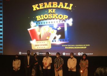 Menparekraf Mulai Galakkan Kampanye #KembaliKeBioskop