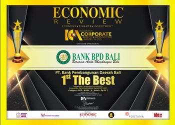 Bank BPD Bali Raih 1st The Best Informative Website 2021 di ICCA 2021