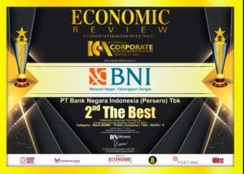 Berhasil Kelola Sekretariat & Komunikasi Perseroan, Bank BNI Raih 2nd The Best ICCA-VI-2021