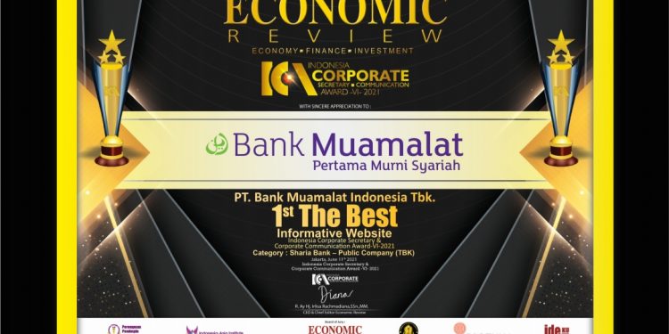 Besarnya Dukungan Masyarakat, Muamalat Berjaya di ICCA-VI-2021