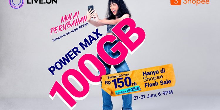 Paket Power Max 100GB Internet Maksimal Tanpa Batas