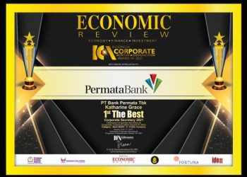 Raih ICCA VI-2021, Permata Bank Miliki Corporate Secretary Terbaik 2021