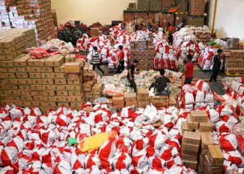 PPKM Darurat Jawa – Bali, Pemerintah Salurkan Bantuan 11.212 Ton Beras