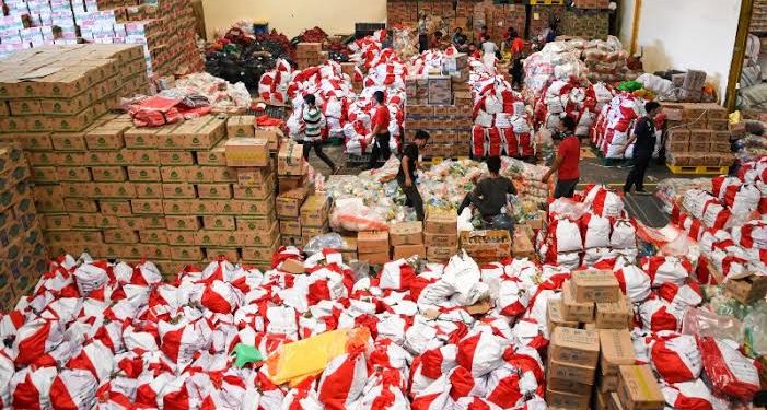 PPKM Darurat Jawa – Bali, Pemerintah Salurkan Bantuan 11.212 Ton Beras