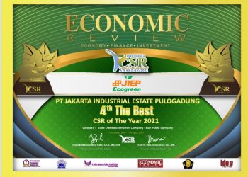 ICSRA 2021 : JIEP Torehkan Hasil Cemerlang Berkat CSR Handal