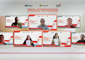 Kolaborasi Telkom dan Microsoft Demi Wujudkan Kedaulatan Digital Indonesia
