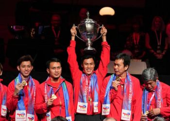 Juara Thomas Cup, Sang Merah Putih Tak Diizinkan Berkibar