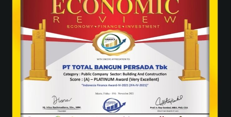 Platinum Award Berkat Konsistensi & Komitmen
